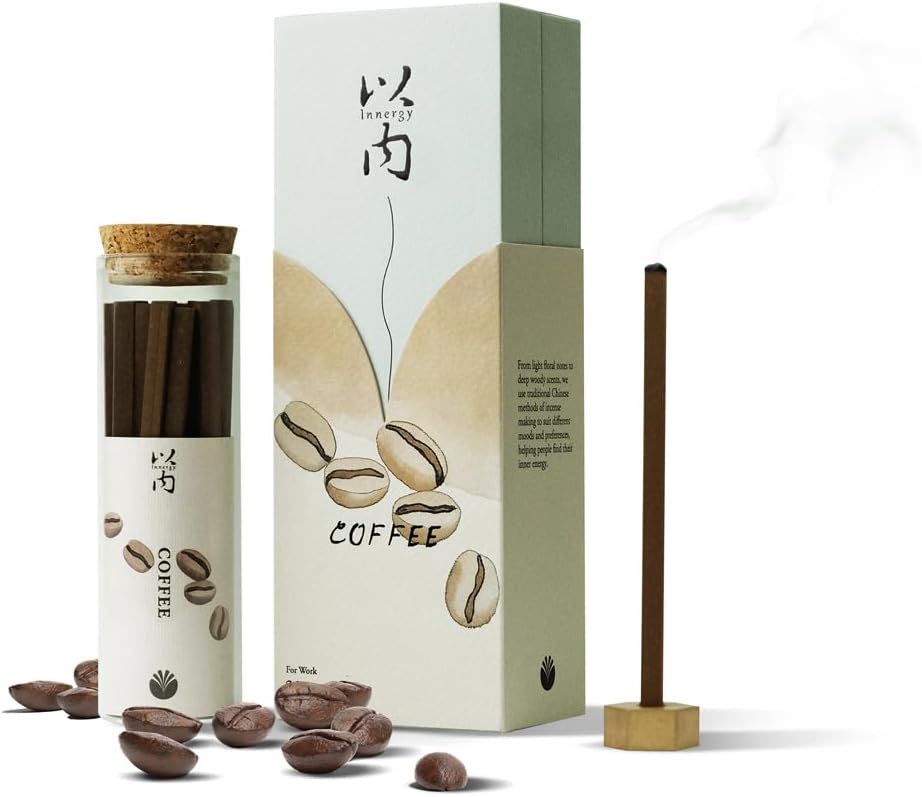Concentrate Your Mind Coffee Sandalwood Incense Sticks