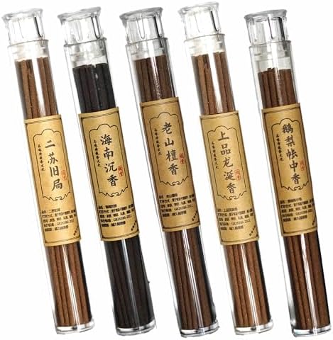 Chinese Incense Sticks Gift Set - 120 Sticks of Natural Scent