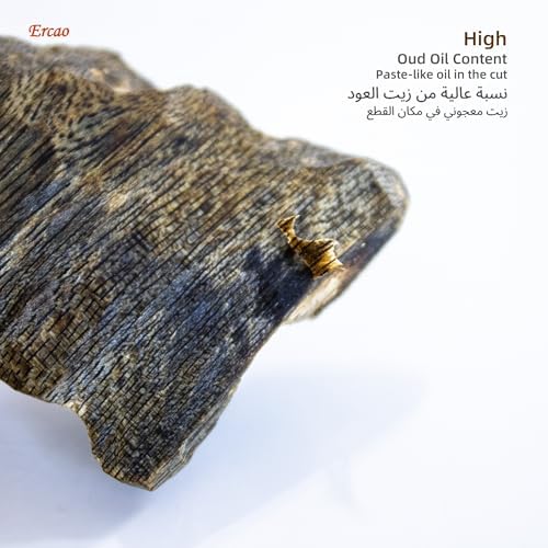 Premium Natural Agarwood Incense Block 20g - Upper Medium Grade
