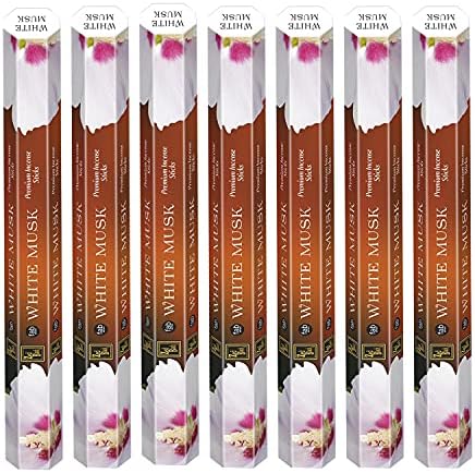 Zed Black White Musk Incense Sticks 120 Pieces