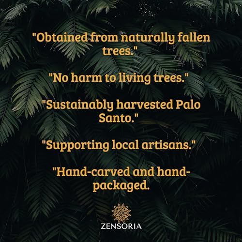 Zensoria 7-Pack Palo Santo Natural Incense Sticks