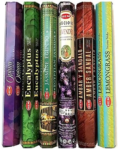Vineen HEM Collection Incense Sticks Pack of 6 - 120 Sticks