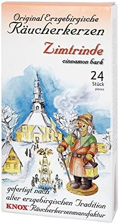 Knox Cinnamon Bark German Incense Cones Pack of 24