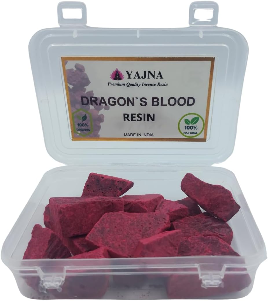 Yajna 100 Pure Dragons Blood Resin for Incense