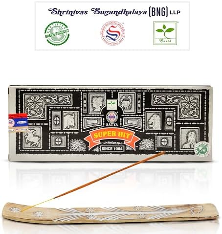 Satya Super Hit Sticks 250g Pack with Raajsee Holder