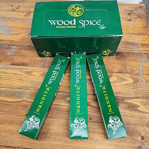 ATCUSA Nandita Wood Spice Incense Sticks 15 gm x 3