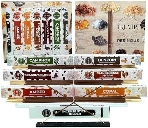 Trumiri Incense Sticks 120 Pack with Holder