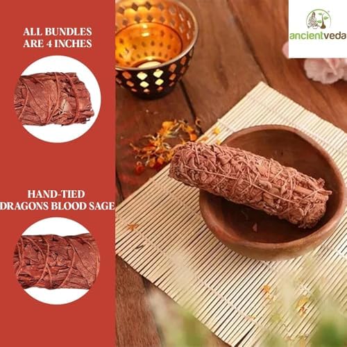 Soul Sticks 4 Dragons Blood Sage Smudge Sticks