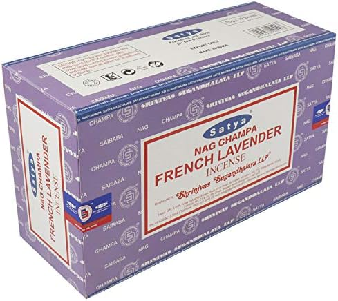SATYA Nag Champa French Lavender Incense Sticks