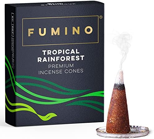 Fumino Tropical Rainforest Incense Cones 20 per Box