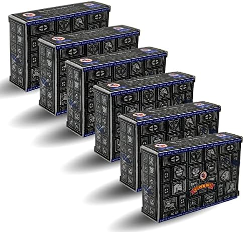 Super Hit Backflow Incense Cones - Pack of 6