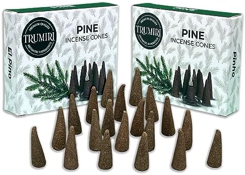 Pine Incense Cones - Dual Pack of 10