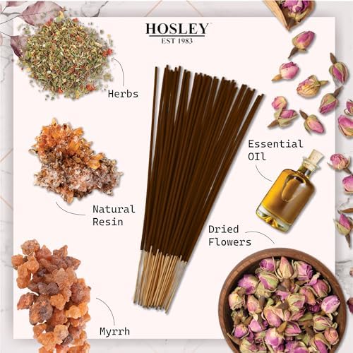 Hosley Myrrh Incense Sticks 240 Count Set