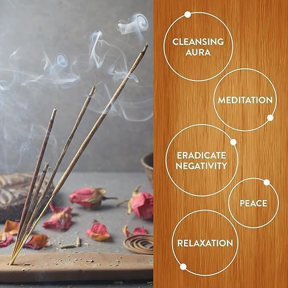 HEM Sandalwood Incense Sticks 100g - Premium Aromatic