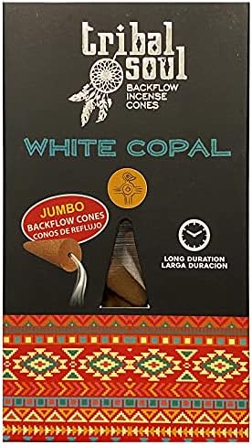 Tribal Soul Back Flow Incense Cones - 60 Cones with 6 Scents Sampler