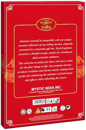 Mystic India Frankincense Myrrh Incense Set