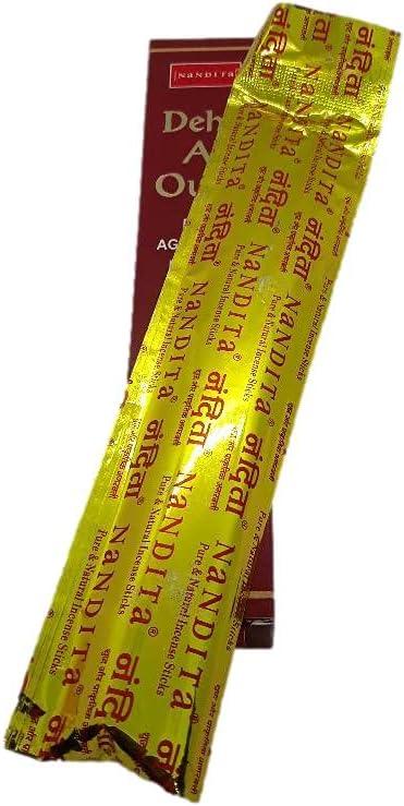 Pack of Three Boxes Nandita Dehn Al Oudh 15g Incense Sticks