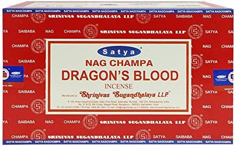 Dragons Blood Incense Sticks and Holder Bundle