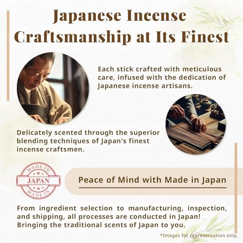 Hasegawa Original Low Smoke Japanese Incense Sticks