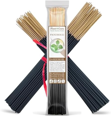Plant Guru Patchouli Incense Sticks 11 Inch Bundle