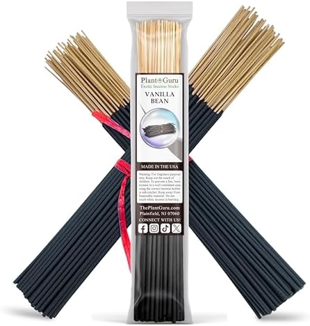 Vanilla Bean Incense Sticks 11 - 1 Bundle 85 to 100 Sticks