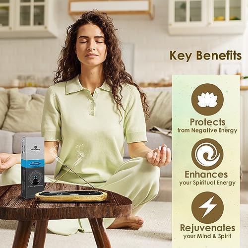 Simply Vedic Nag Champa Incense Sticks 250g with Holder 1