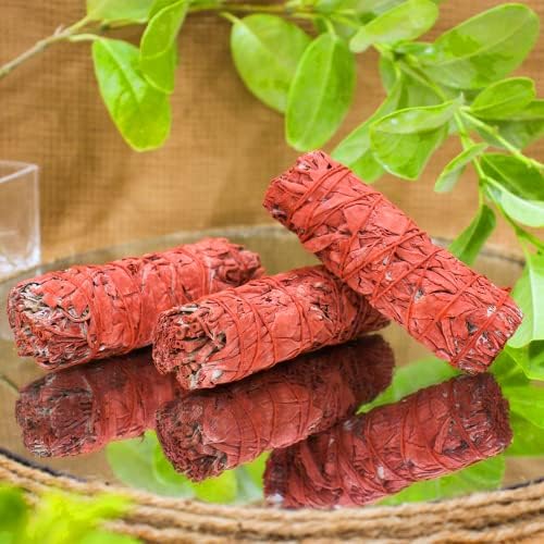 ESPOIR AMOUR Dragons Blood Sage Smudge Sticks - 3 for Protection Healing and Ritual