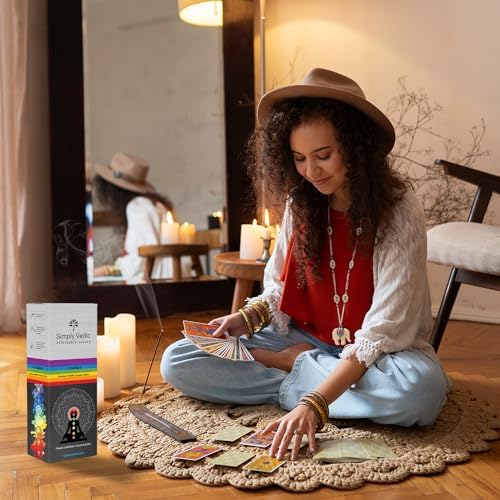 Simply Vedic 7 Chakra Incense Sticks Set