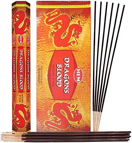 Dragons Blood Incense Sticks and Holder Set