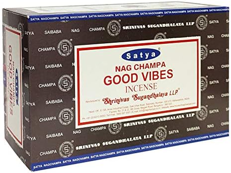 Good Vibes Incense Sticks and Holder Bundle