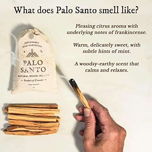 Shamans Market Palo Santo Incense Sticks - 2 oz Bag - Natural Purifying