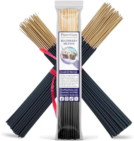 Blueberry Muffin Incense Sticks 11 Inch Bundle