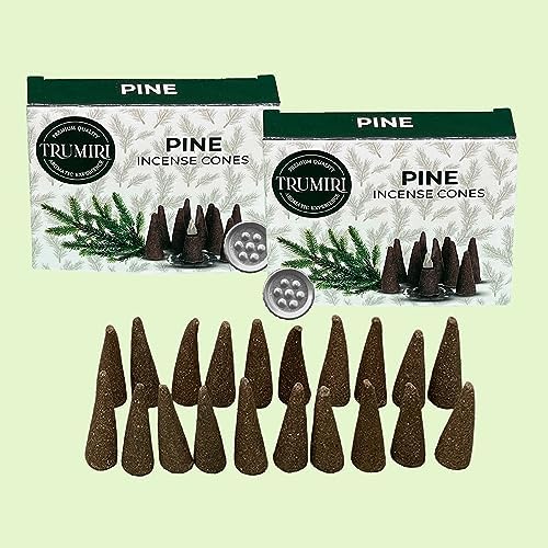 Pine Incense Cones - Dual Pack of 10