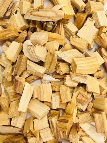 Palo Santo Wood Incense Chips - 1 Ounce Natural Holy Wood for Purification and Relaxation