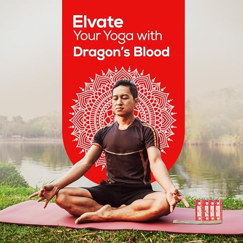 Raajsee Satya Nag Champa Dragon Blood Incense Sticks 4 Pack