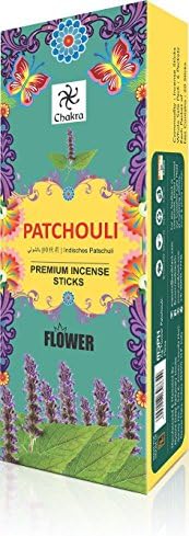 Patchouli Incense Sticks 120 Sticks in 6 Boxes for Meditation and Home Aroma