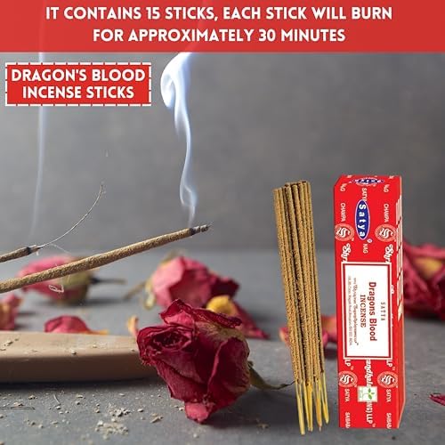 Satya Nag Champa Incense Sticks Dragons Blood