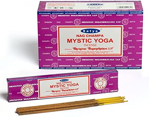 Satya Incense Sticks Black Mystic Yoga