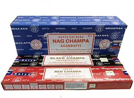 Satya Bangalore Nag Champa Incense 250g Set
