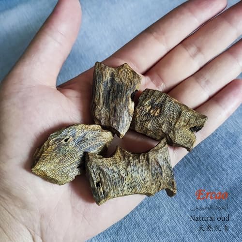 Premium Natural Agarwood Incense Block 20g - Upper Medium Grade