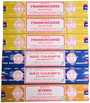 ANKCIENSE Incense Holder Pack of 3 with 90 Sticks 1