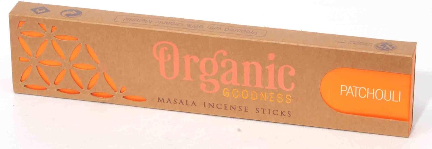 Organic Goodness Incense Sticks 3 Pack Sandalwood Champa Patchouli