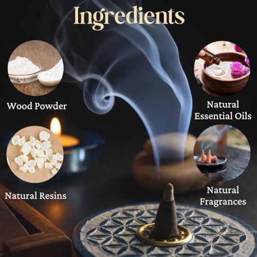 Bless International Patchouli Natural Incense Cones 10 Count