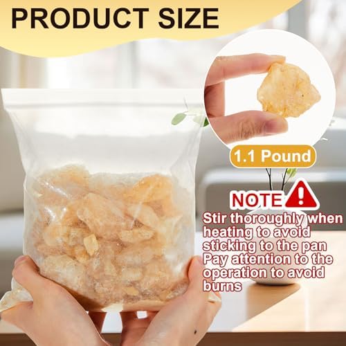 Threlaco 11 lb White Copal Resin for Encaustic Painting and Incense Making