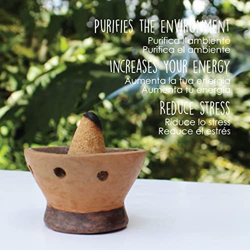 PALOSANTO - Natural Palo Santo Cones from Peru - 6 pcs
