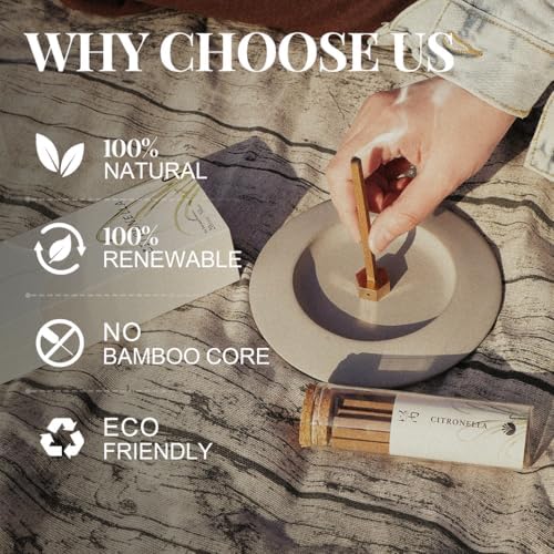 Fresh Uplifting Innergy Lemongrass Citronella Square Incense Sticks