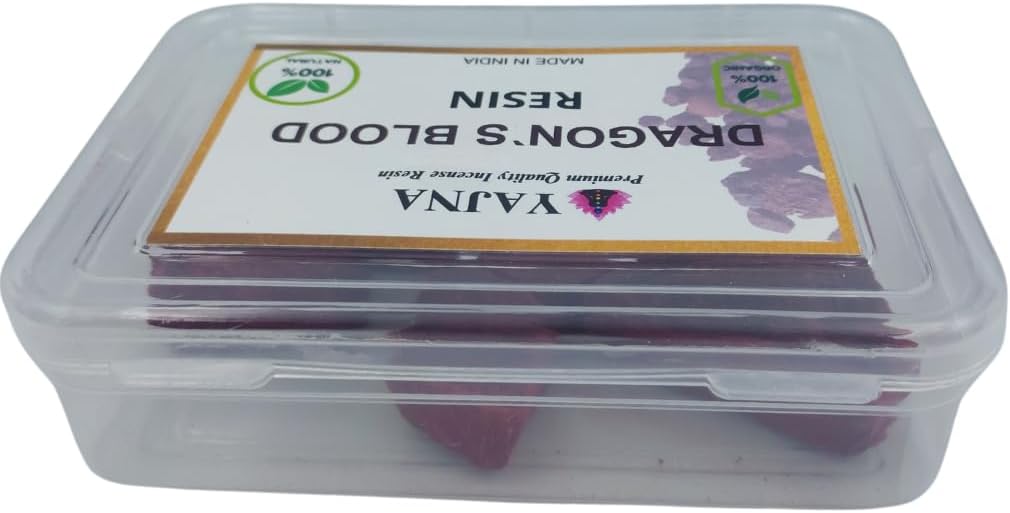 Yajna 100 Pure Dragons Blood Resin for Incense