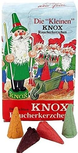Knox Mini German Incense Cones Variety Pack for Christmas Smokers