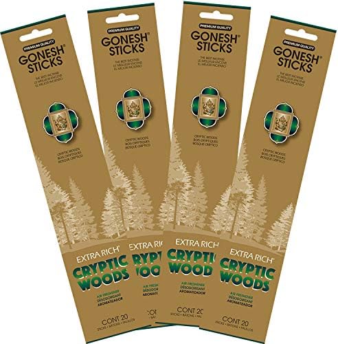 Gonesh Extra Rich Scented Incense Sticks 80 Pack