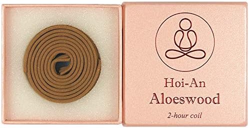 Vietnamese Hoi-An Aloeswood Incense - 12 Pieces 2-Hour Coil